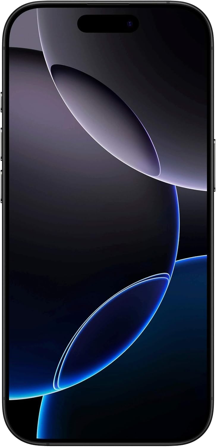 Apple iPhone 16 Pro Max, US Version, 512GB, Black Titanium - Unlocked (Renewed)